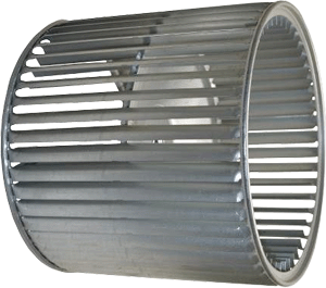 BLEND-AIR BLOWER WHEEL