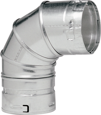 BVENT 4RD 90 ADJ ELB