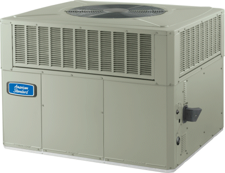 5T 13.4 SEER2 115K PKG G/E 1-STG+ECM, 230V/1PH AMERICAN