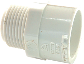 PVC MAL ADPT 3/4 SxMPT
