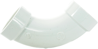 PVC 90 ELL 3 SXS LONG SWEEP