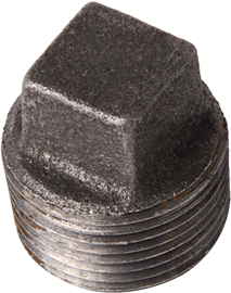 BLK PIPE PLUG 3/4