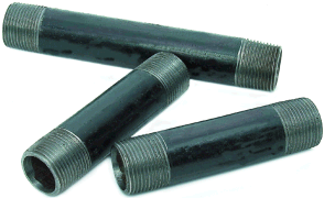 BLK PIPE NIPPLE 1/2 x 2-1/2