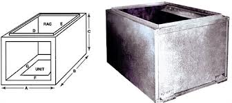 FILTER BOX D/F 14.5 WIDE DFFC3-2 10X20 FILTER X 2