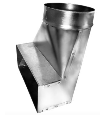 PH2 12X4X6 SEALED 6&quot; THROAT, 28GA